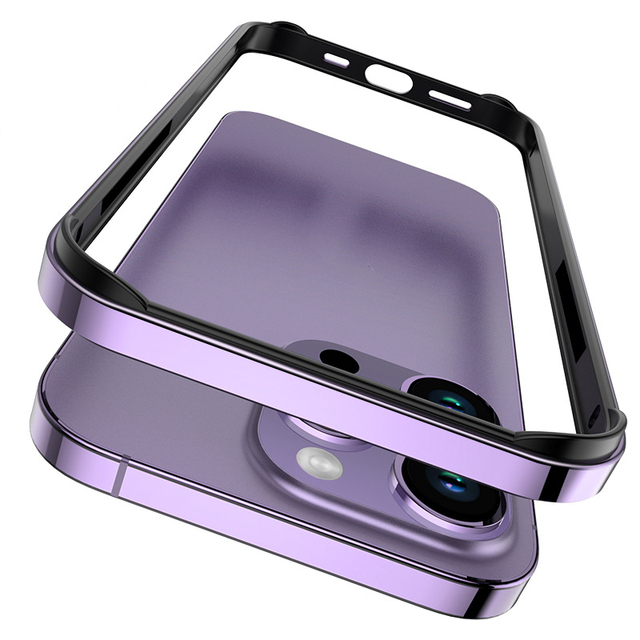 Luxury Electroplated Metal Frame case for iphone 16 Pro Max case 16 Plus 16 Pro 17