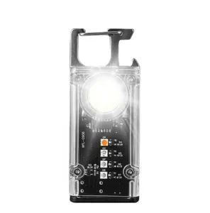 Nuovo multifunzione Mini COB magnete campeggio portachiavi luce USB ricarica lampada di emergenza LED riparazione lavoro torcia luce per esterno