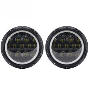 Iluminación Automotriz H4 12V Impermeable IP68 Luz Alta/Baja DRL 80W Faro LED de 7 Pulgadas Nuevo con 2 Años de Garantía - Product Image 3