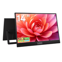 Monitor Portátil de 14 Pulgadas 1200P FHD IPS USB C, Monitor Externo para Laptop, Segunda Pantalla HDMI para Juegos, OEM ODM