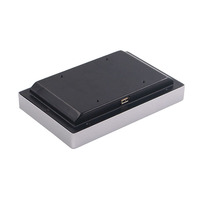 7 "affichage tactile de cadre d'alliage d'aluminium affichage capacitif plat pur affichage tactile d'Usb pour Windows Linux Android POS