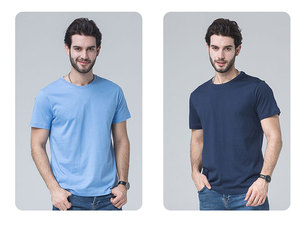 Wholesale Design Your Own Logo Men Custom <b>T</b> Shirt for Men Manufacturer Printing Blanks Original Cotton Men's <b>T</b>-shirts - Product Image 4