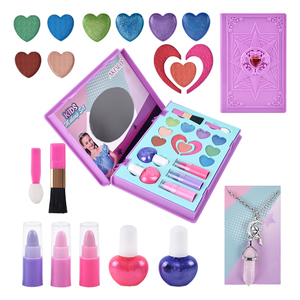 Kit de <span class=keywords><strong>Maquillaje</strong></span> para Niñas AKIA, Set de Esmalte de Uñas de Juguete para Niñas, <span class=keywords><strong>Estuche</strong></span> - Product Image 1