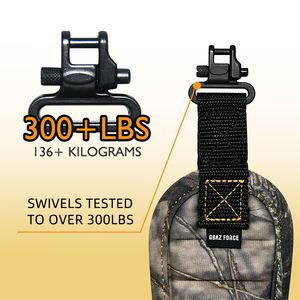 Correa <span class=keywords><strong>de</strong></span> Arma Avanzada GAF con Acolchado <span class=keywords><strong>de</strong></span> EVA, Comodidad Antideslizante, Ajuste Rápido para <span class=keywords><strong>Escopetas</strong></span>, Sin Correa, Color Camuflaje/Plain - Product Image 5