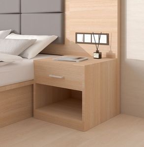 Set Camera da Letto per Appartamenti <span class=keywords><strong>e</strong></span> Hotel con <span class=keywords><strong>Letti</strong></span>, Cassetti Contenitori <span class=keywords><strong>e</strong></span> Testiera con Tavolo, Letto per Ostello della Gioventù - Product Image 3
