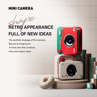 Nouvel appareil photo numérique compact rétro CCD Y6000 avec mode scène intelligent, anti-tremblement électronique et flash manuel, idéal pour les étudiants et l'utilisation sur le campus