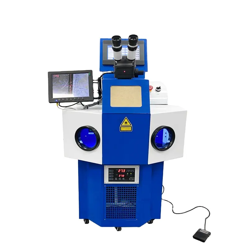 Лазерный сварочный аппарат, встроенный водяной охладитель для ювелирных изделий, золота, серебра, латуни