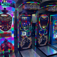 Machine de boxe commerciale à monnayeur, jeu d'arcade, test de force pour adultes, machine à prix, équipement de divertissement