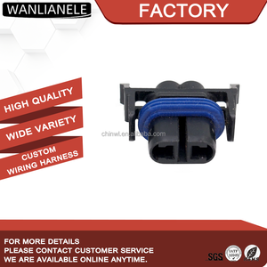 Konektor Tahan Air 2 Pin Female KET MG652520-5 Seri 2.8 2.8mm Hitam - Product Image 2