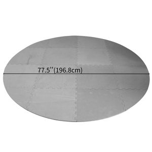 Alfombrilla Antideslizante <span class=keywords><strong>para</strong></span> Bañera de EVA - Alfombra de Baño de Secado Rápido <span class=keywords><strong>para</strong></span> Seguridad en Pisos Mojados - Product Image 2