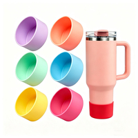 Housse de protection en silicone pour bouteille, sans BPA, écologique, résistante à la chaleur, réutilisable, protège-bouteille en silicone