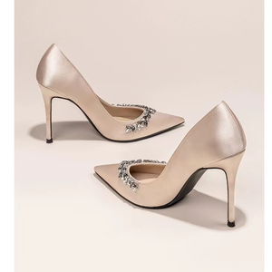 Tacones Altos de Moda para Mujer, Primavera y Otoño 2025, Nuevos Tacones Finos con Punta, Estilo Francés, Temperamento, 6/8/10 cm - Product Image 5