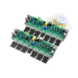 1 çift L15 MOSFET Stereo amplifikatör kurulu 2-Channel AMP 300W 8R AB sınıfı IRFP240 IRFP9240 amplifikatör kurulu ses