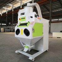 Machine de sablage à billes de verre avec plateau tournant manuel et chariot, cabine de sablage pour l'élimination de l'oxyde, de la calamine et de la peinture