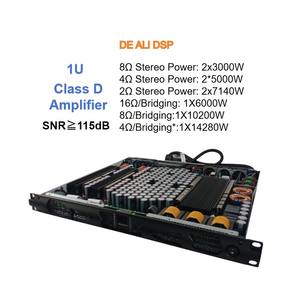 Amply công suất chuyên nghiệp <span class=keywords><strong>2</strong></span>*3000W, thiết bị âm thanh chuyên nghiệp, bộ xử lý âm thanh kỹ thuật số chuyên nghiệp, hệ thống âm thanh - Product Image 2