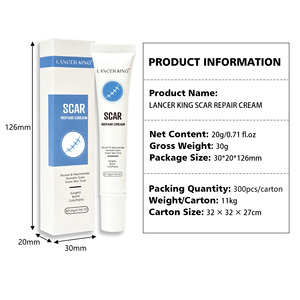 Crème réparatrice de cicatrices en marque blanche, formule personnalisée, améliore l'apparence des cicatrices, lisse la peau, crème <span class=keywords><strong>anti</strong></span>-cicatrices pour le corps, OEM ODM, vente en gros - Product Image 6