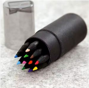 ชุดดินสอไม้ขนาดเล็ก 12 สี พร้อมกบเหลาดินสอ ลายหกเหลี่ยม สำหรับโรงเรียนและโปรโมชั่น (สติกเกอร์แบบกำหนดเอง) - Product Image 2
