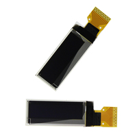 Écran d'affichage OLED de 0,91 pouce, interface I2C 14 broches, matrice de points 128x32, bleu, circuit intégré de pilote SSD1306