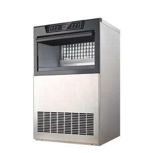 Machine <span class=keywords><strong>de</strong></span> fabrication <span class=keywords><strong>de</strong></span> glaçons en acier inoxydable <span class=keywords><strong>de</strong></span> 32kg à usage commercial pour la maison et le bureau - Product Image 1