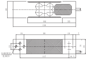 वजन मापने के पैमाने के लिए 50 किग्रा, 100 किग्रा, 200 किग्रा, 250 किग्रा, 300 किग्रा, 500 किग्रा डिजिटल सिंगल प्वाइंट लोड सेल - Product Image 2