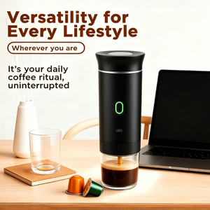 Cafetera automática inalámbrica, portátil, fácil de usar, de 60 ml, ideal para viajes de negocios y hoteles. - Product Image 5