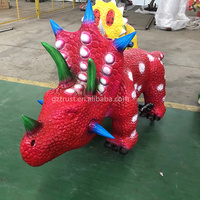 Animal de marche animatronic populaire, dinosaure électrique pour enfants, centre commercial mécanique, animal ride