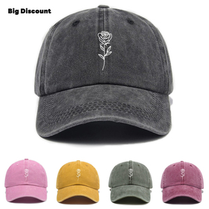 Vente chaude 100% coton classique adulte casquettes de Baseball Vintage lavage en plein air voyage sport casquettes de Baseball - Product Image 6