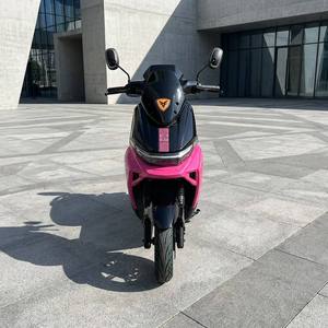 Motocicleta Eléctrica Urbana de 1200W, 60V, 3 Velocidades Ajustables, 60km de Autonomía, Carga Pesada de 200kg, <span class=keywords><strong>Llantas</strong></span> de 12'', Freno de Disco Doble, Pintura PU, E-<span class=keywords><strong>moto</strong></span> - Product Image 4