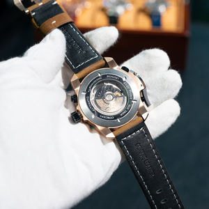 Reloj Reef Tiger, Marca de Lujo, Deportivo, Automático, de Acero Inoxidable, para Hombre, Casual, de Moda, Mecánico, de Cuero, Resistente al Agua, Modelo RGA3591 - Product Image 5