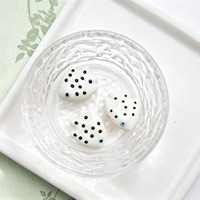 Cuentas de Vidrio con Lazo Bonito F104, Multicolor, con Recubrimiento de Pintura Brillante, Espaciadores de Plástico Lisos, Resistentes a la Decoloración, Accesorios para Hacer Joyería DIY, Pulseras