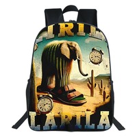 2025 nouveau gros italien Brainrot Tung Tung Tung Sahur sacs d'école 3 pièces costume étudiant sac à dos pour enfants sac à dos