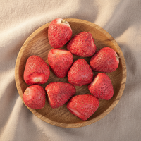 Hoogwaardige bulk gevriesdroogde aardbeien 100% natuurlijk gezond zoet hard fruit dat klaar is om te eten 1kg 18 maanden houdbaarheid