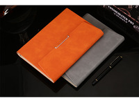 Système d'enveloppes Classeur économique personnalisé Vente en gros Nouveau avec design en cuir PU Offre Spéciale A5 Cadeau Couverture en cuir Journal magnétique