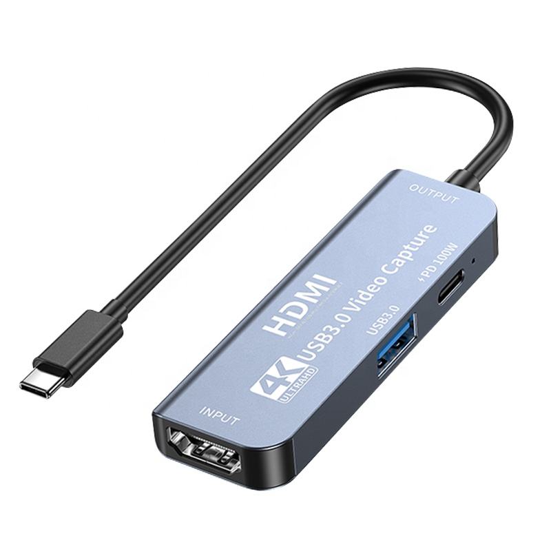 SYONG 4K USB C HDMI Video Capture Card Versatile Efficient