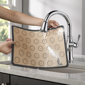 Tappetino da forno in Silicone riutilizzabile antiaderente strumento di rotolamento per tappetino da pasticceria Extra Large personalizzato - Product Image 1