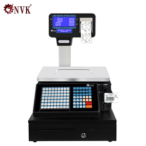NVK-báscula de peso Digital de precisión para supermercado, balanza de 30kg con impresión de recibos, nueva llegada - Product Image 2