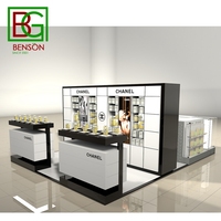 Vitrine de présentation de parfums personnalisée, kiosque de vente de parfums, kiosque de vente au détail de parfums, kiosque de présentation de parfums en vente chaude