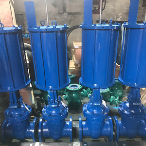 Vanne à opercule pneumatique préférentielle Z641Y en acier au chrome-molybdène pour triple alimentation en eau et drainage - Product Image 3
