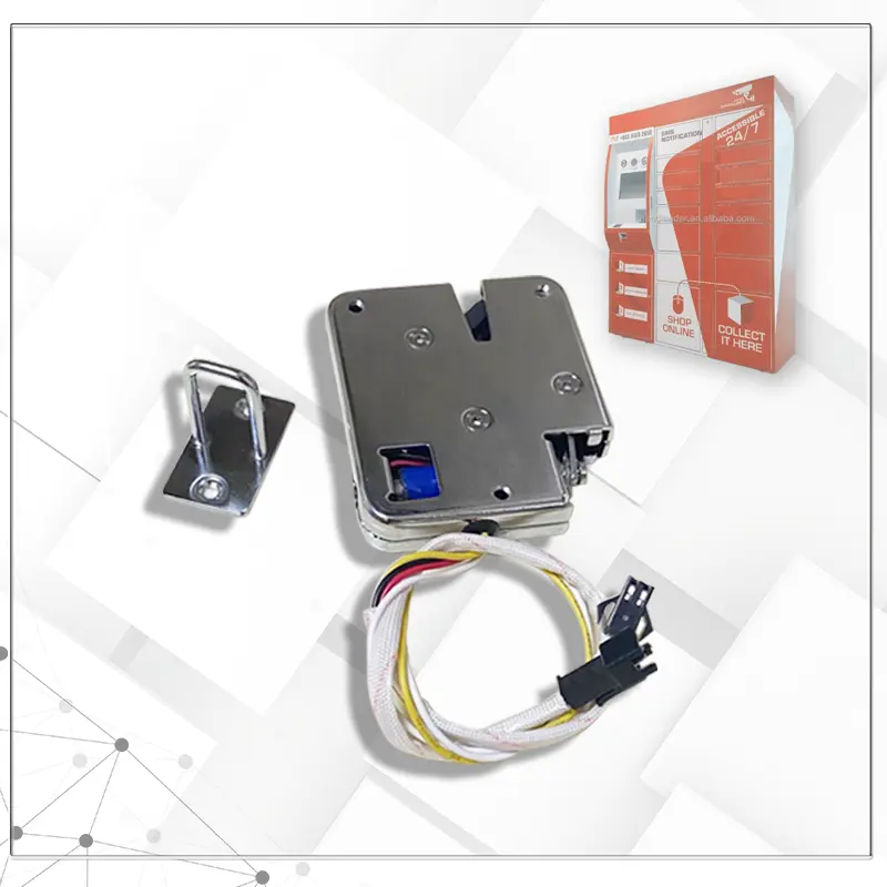 Serrure à solénoïde électronique HLD3875, serrure de casier intelligente, Mini serrure d'armoire électrique pour Application dans les casiers commerciaux