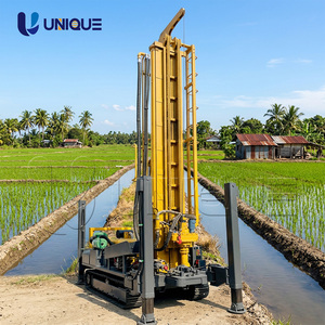 Máquina Perforadora Hidráulica de Tipo Oruga de 300m 350m para Perforación de Pozos de Agua Agrícola en el Sudeste Asiático - Product Image 1