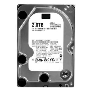 WD2005FBYZ 2TB 3.5 Inch <b>Internal</b> HDD 7200RPM 128MB Cache SATA 6Gb/s Metal Shell Desktop NAS Storage <b>Drive</b> - Product Image 1