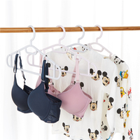 Cintres en plastique multifonctionnels et résistants, nouveau design, pour vêtements, manteaux, chemises, lingerie et jupes, gain de place, vente en gros