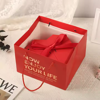 Rose fleur en forme de coeur boîte de luxe boîte d'emballage cadeau pour les fleurs vente chaude en forme de coeur saint valentin mariage boîte artisanale personnalisée