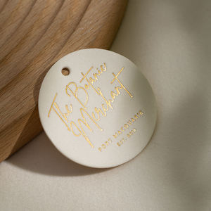 工場卸売カスタムロゴマットアートペーパーエンボスフォイルスタンピングビジネス結婚式ありがとうカード - Product Image 6