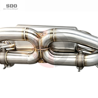 Échappement arrière haute performance en acier inoxydable SDO pour Audi R8 V8 4.2L 2007-2015, silencieux avec commande de soupape à vide