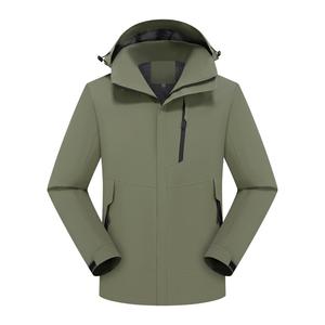 Wasserdichte Winddichte Atmungsaktive Umweltfreundliche Softshell-Jacke Anpassbares Logo Leichte Netzfutter Unisex Outdoor-Jacke - Product Image 5