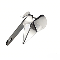 Accessoires pour bateaux, ancre Delta durable en acier inoxydable 316 pour voiliers