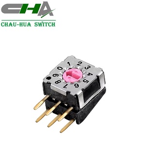 Chuyển đổi quay các nhà sản xuất 7x7 IP67 4/10/16 vị trí mini vị trí Dip chuyển đổi quay BCD - Product Image 3