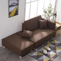 OEM ODM Japanisches Hochdichte-Schaumstoff-Loungesofa, Bettsofa für Gewerbe, Apartments und Hotels, Maßgefertigte Großmengen-Wohnzimmermöbel