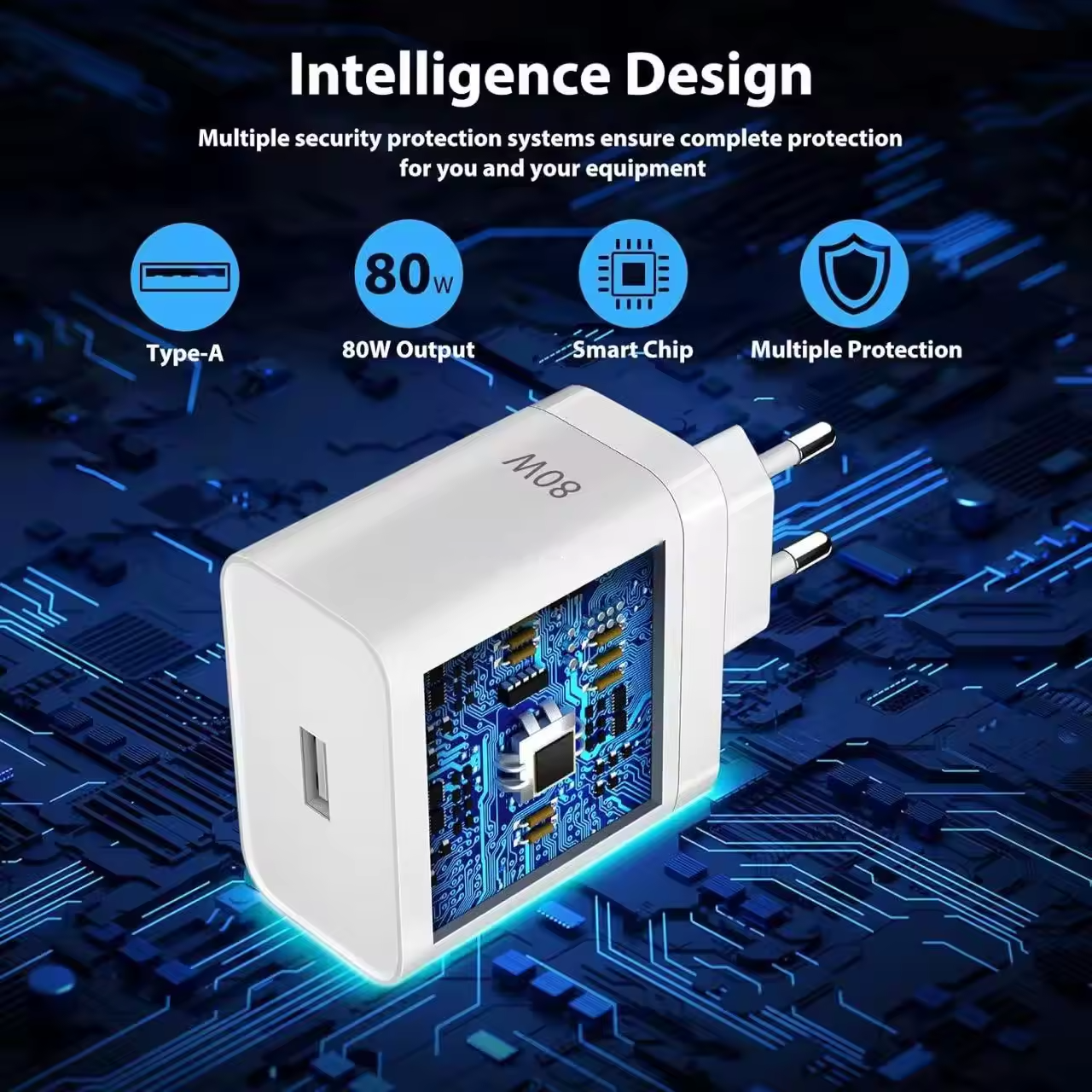 White  Charging head